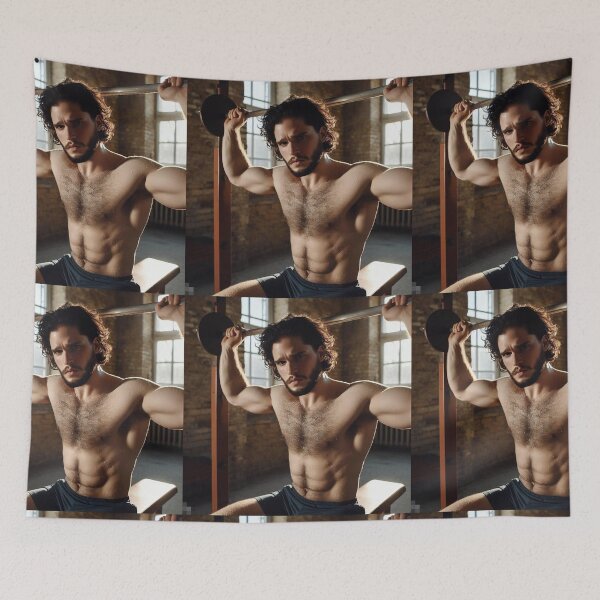 Item preview, kit harington shirtless designed and sold by ZENITHSPARK1.