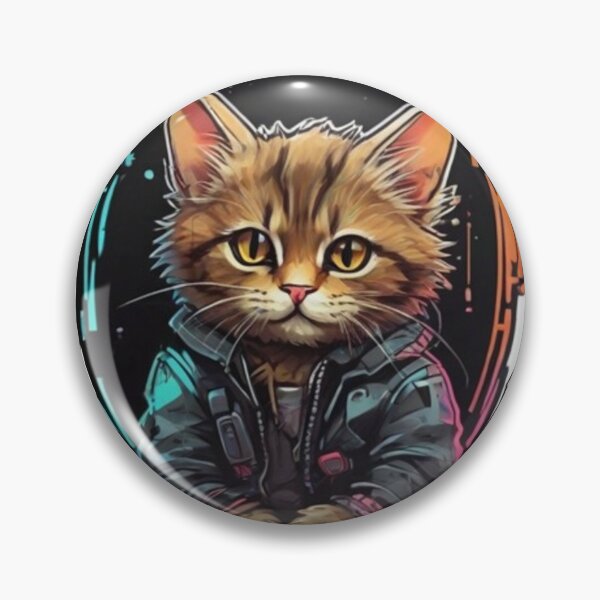 Item preview, Ciber punk Cat designed and sold by Alexandra Vasconcelo.