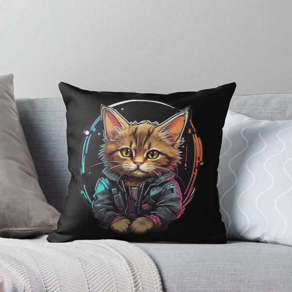 Item preview, Ciber punk Cat designed and sold by Alexandra Vasconcelo.