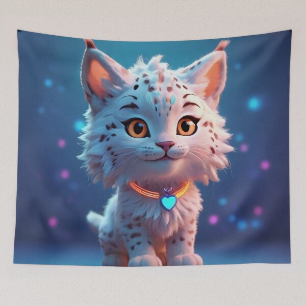 Item preview, Adorable Lynx designed and sold by ProfArtStudio.