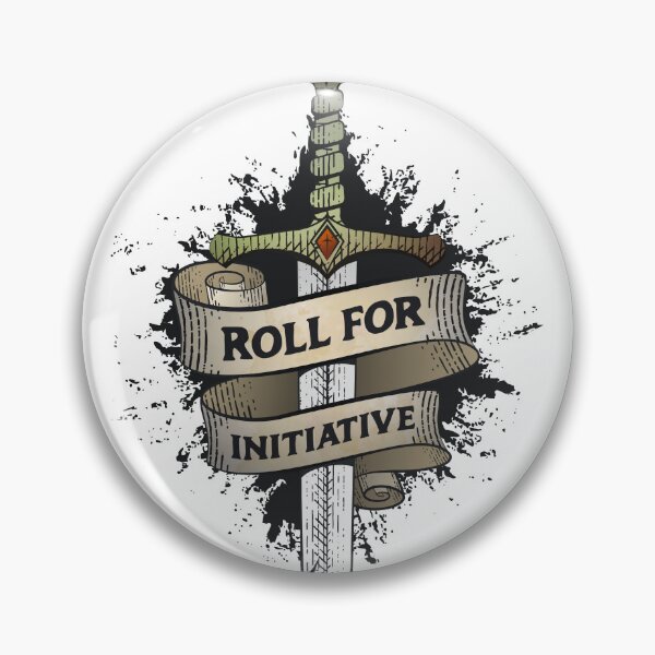 Item preview, Roll for Initiative Broken Sword Vintage designed and sold by wolfkin-design.