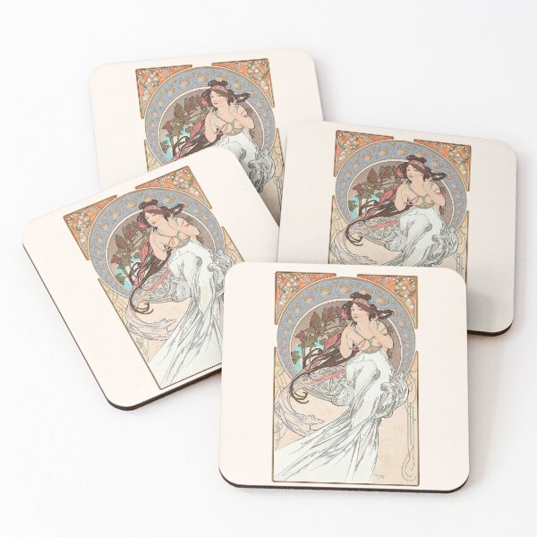 Item preview, The Arts - Music,  by Alphonse Mucha. HIGH DEFINITION designed and sold by MINDTHECHERRY.
