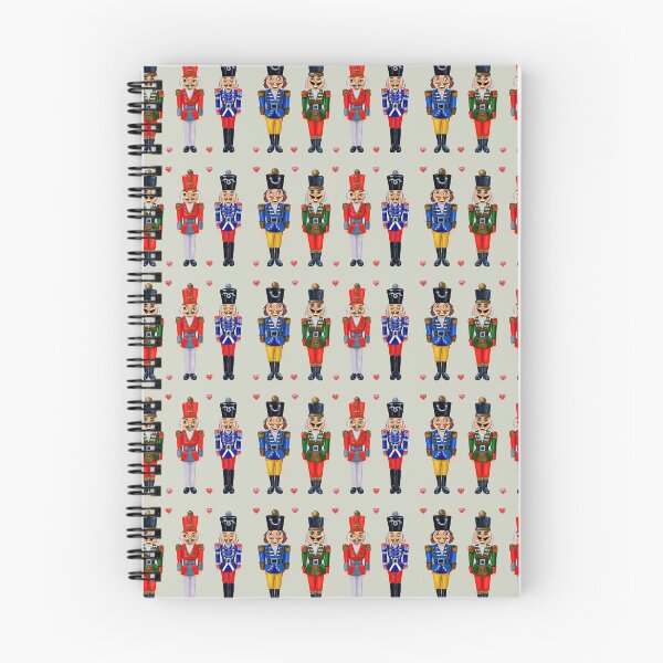 Item preview, Four Funny Nutcrackers (Olive Sprig Background) designed and sold by Colette van der Wal.