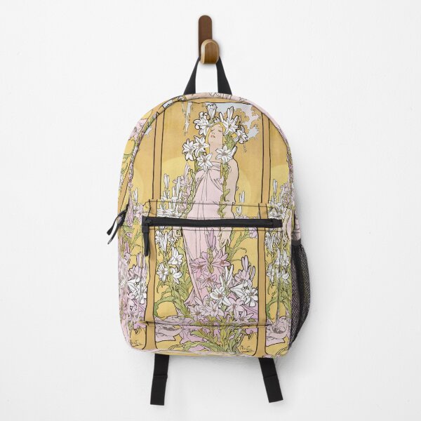 Item preview, The flowers, Lily, by Alphonse Mucha. HIGH DEFINITION designed and sold by MINDTHECHERRY.
