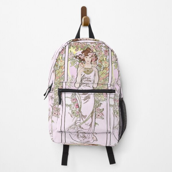 Item preview, The Flowers - Rose, by Alphonse Mucha. HIGH DEFINITION designed and sold by MINDTHECHERRY.