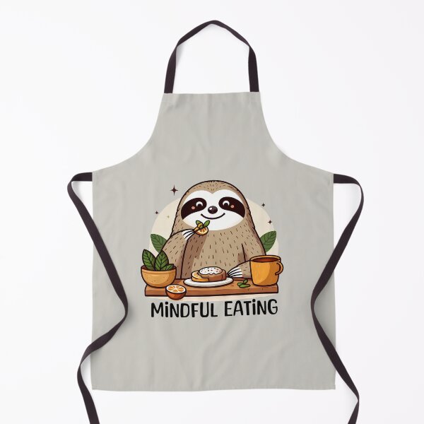 Item preview, Mindful Eating with Sloth designed and sold by Ingridpd.