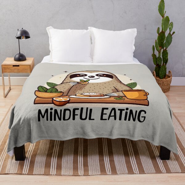 Item preview, Mindful Eating with Sloth designed and sold by Ingridpd.