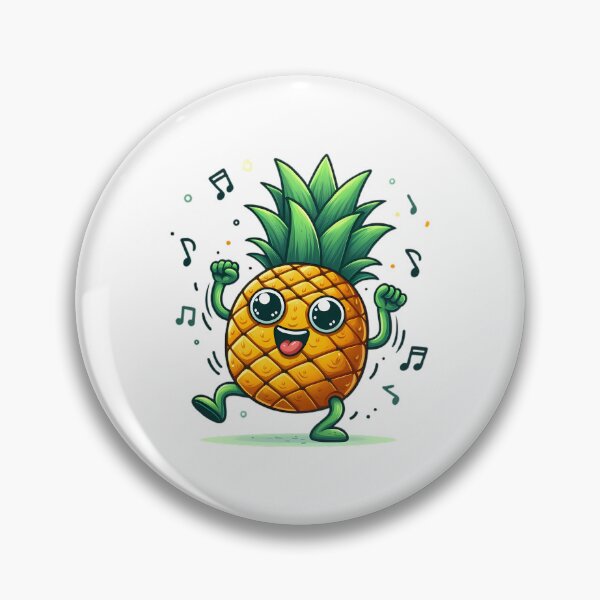 Item preview, Dancing Food: dancing pineapples designed and sold by CreativeSparkzz.