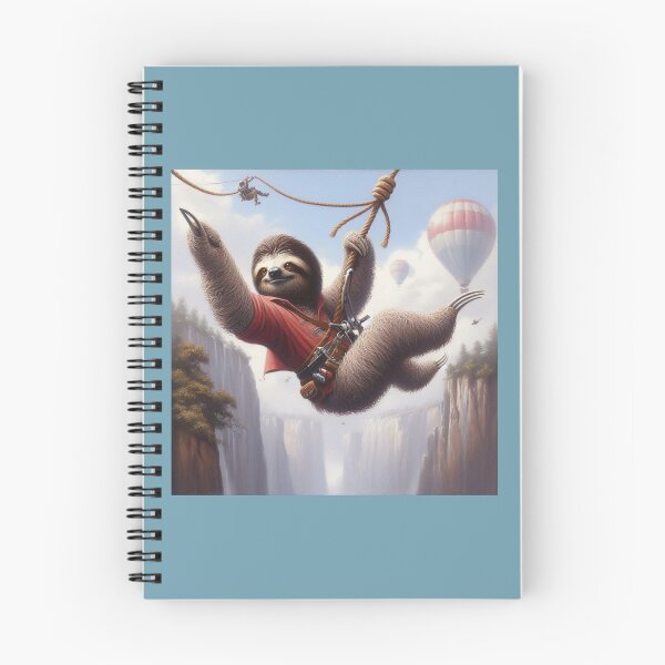 Item preview, Sloth Ziplining designed and sold by CrankyOldDude.