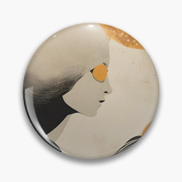 Item preview, Radiant Harmony: Girl and Sun Abstract Art 4 designed and sold by PatternXS.