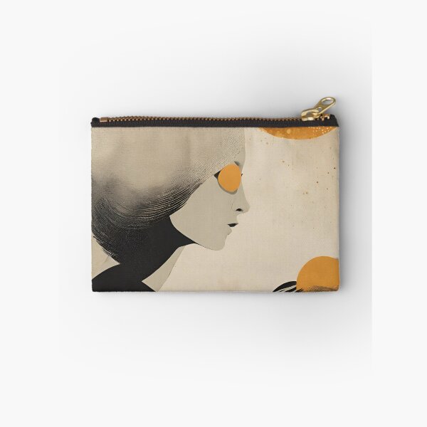 Item preview, Radiant Harmony: Girl and Sun Abstract Art 4 designed and sold by PatternXS.