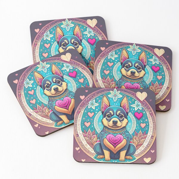 Item preview, Valentine's Day dog 6 designed and sold by Mandalahijo.