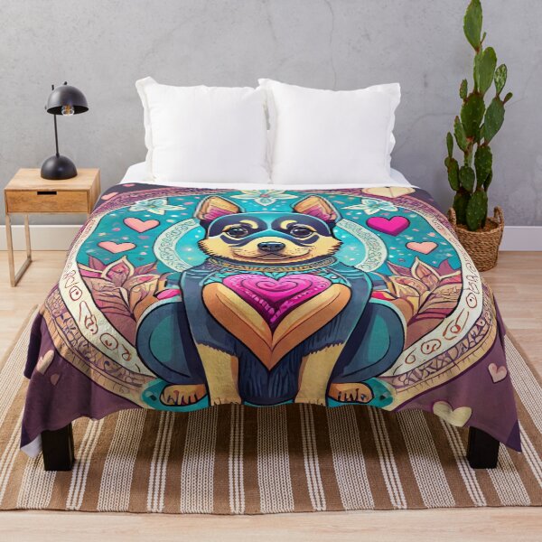 Item preview, Valentine's Day dog 6 designed and sold by Mandalahijo.