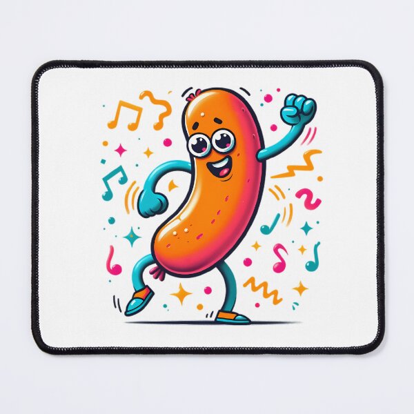 Item preview, Dancing Food: dancing sausage designed and sold by CreativeSparkzz.