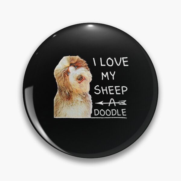 Item preview, I love my Sheepadoodle | Cute Dog Owner Gift designed and sold by love3617.