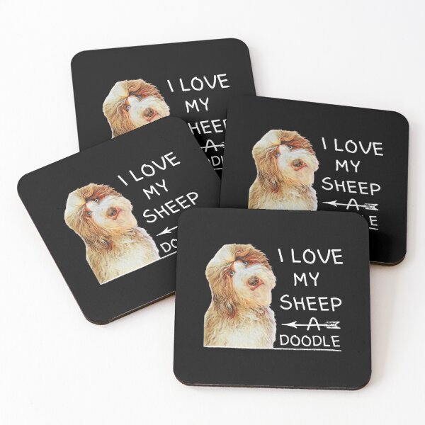 Item preview, I love my Sheepadoodle | Cute Dog Owner Gift designed and sold by love3617.
