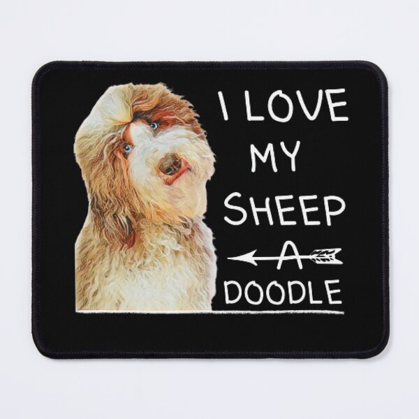 Item preview, I love my Sheepadoodle | Cute Dog Owner Gift designed and sold by love3617.