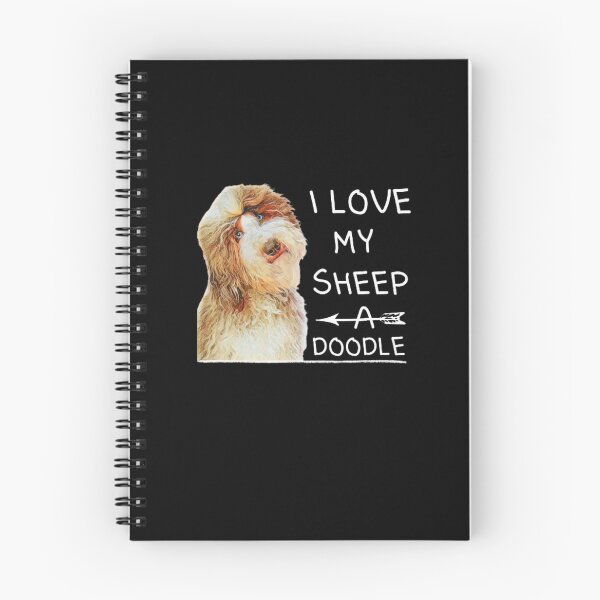 Item preview, I love my Sheepadoodle | Cute Dog Owner Gift designed and sold by love3617.