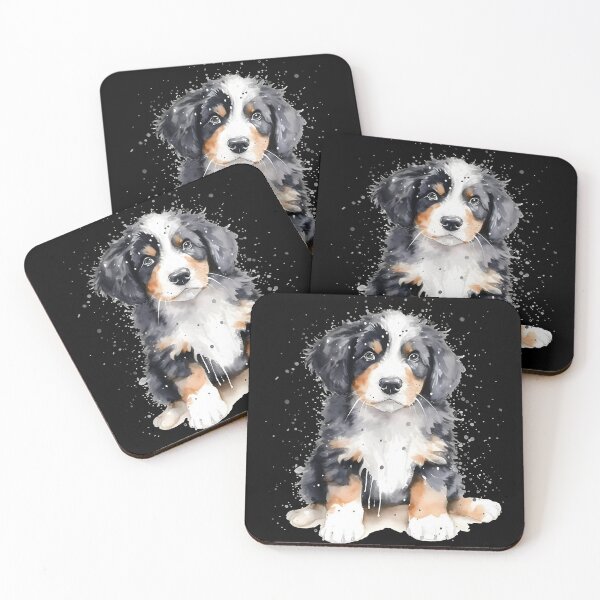 Item preview, Watercolor Bernese Mountain Dog Puppy designed and sold by Amazing-Kortez.