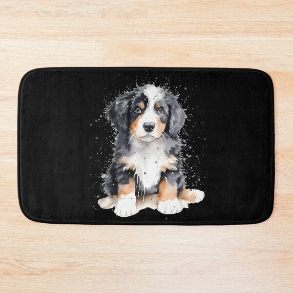 Item preview, Watercolor Bernese Mountain Dog Puppy designed and sold by Amazing-Kortez.