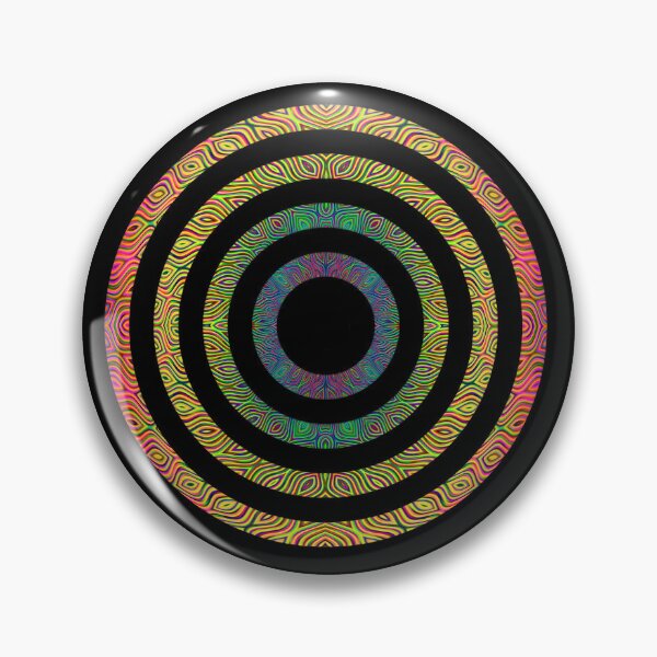 Item preview, rainbow circle abstract petals designed and sold by chambergambit.