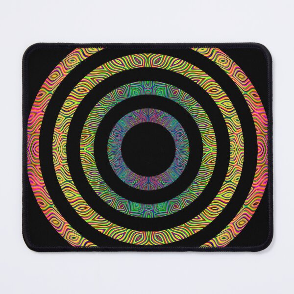 Item preview, rainbow circle abstract petals designed and sold by chambergambit.