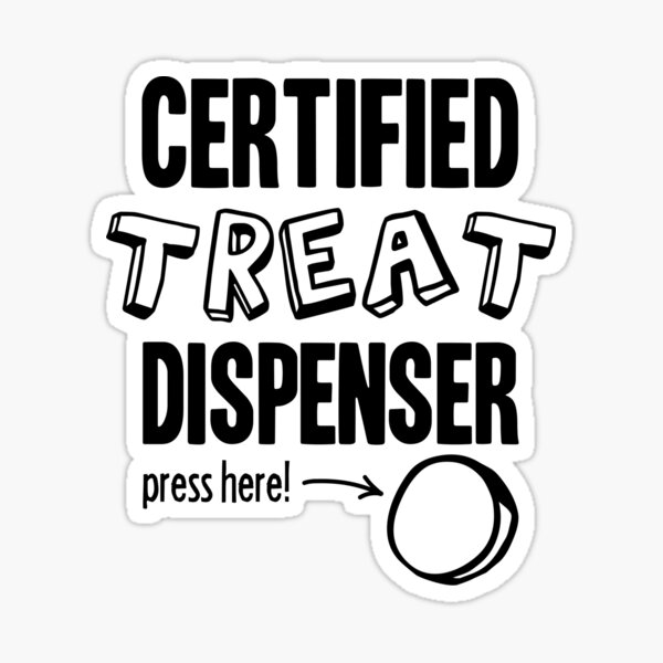 Vista previa del artículo con la obra «Dispensador de golosinas certificado», diseñado y vendido por Janneke Koekhoven.