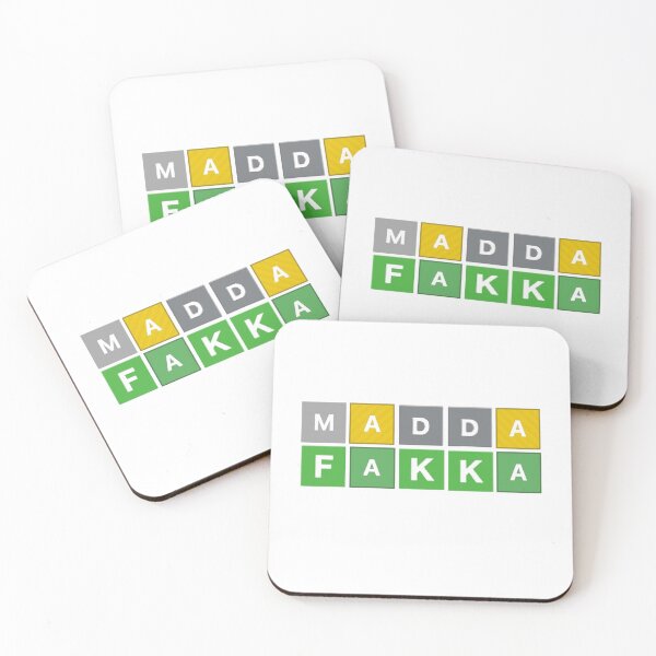 Item preview, Wordle Madda Fakka designed and sold by SlowToes.