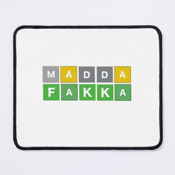 Item preview, Wordle Madda Fakka designed and sold by SlowToes.