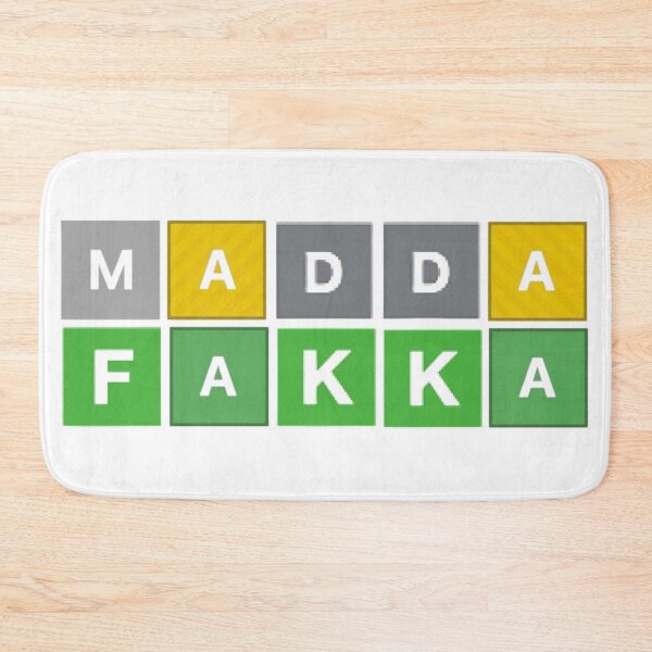 Item preview, Wordle Madda Fakka designed and sold by SlowToes.