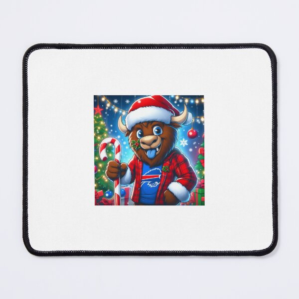 Item preview, Merry Christmas Buffalo Bills Mascot designed and sold by mattpap97.