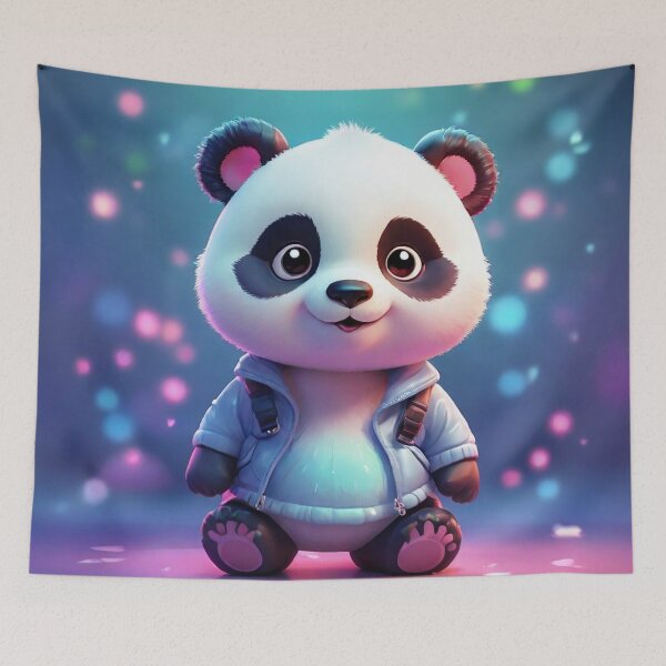 Item preview, Adorable Panda designed and sold by ProfArtStudio.