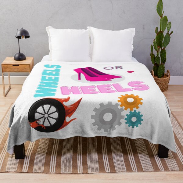 Item preview, Wheels Or Heels Classic T-shirt Gift For Mother To Be For Wife For Couples  designed and sold by Harmonystore.