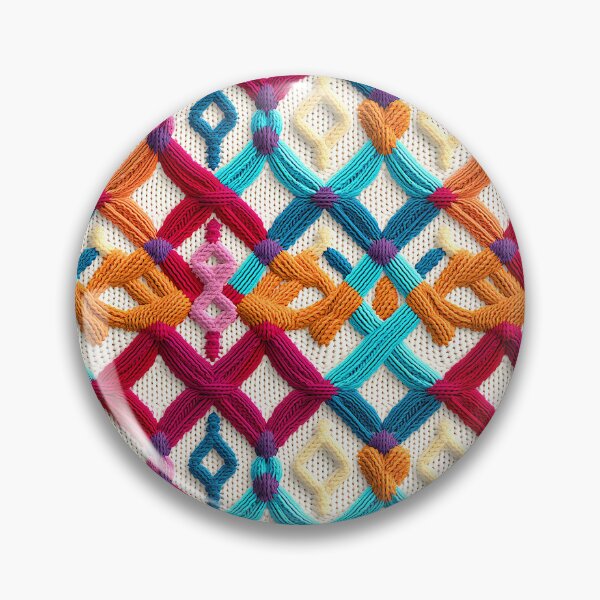 Item preview, Personalised Hand-Woven Knitted Print | Mosaic Pattern Home Decor 6  designed and sold by PaddyMcKhan.