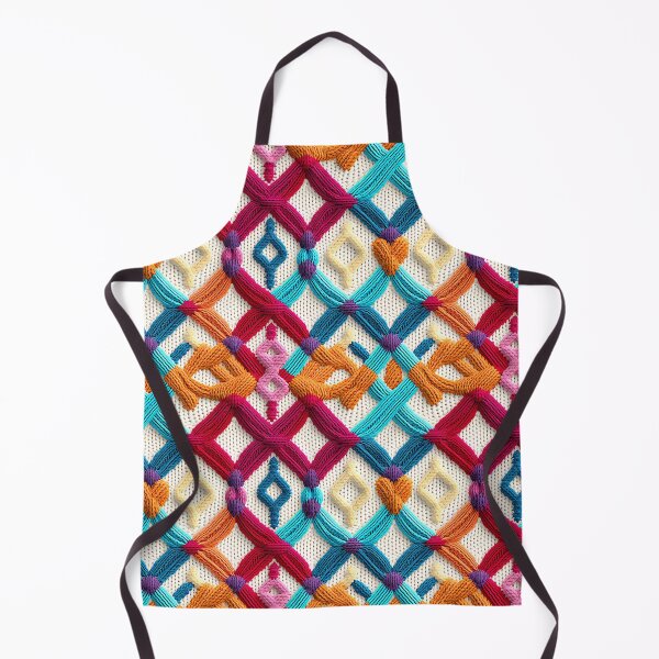 Item preview, Personalised Hand-Woven Knitted Print | Mosaic Pattern Home Decor 6  designed and sold by PaddyMcKhan.