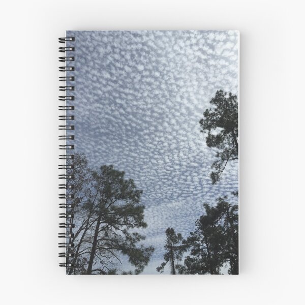 Item preview, Georgia Pine Tree and Altocumulus Clouds designed and sold by juniperdesign.