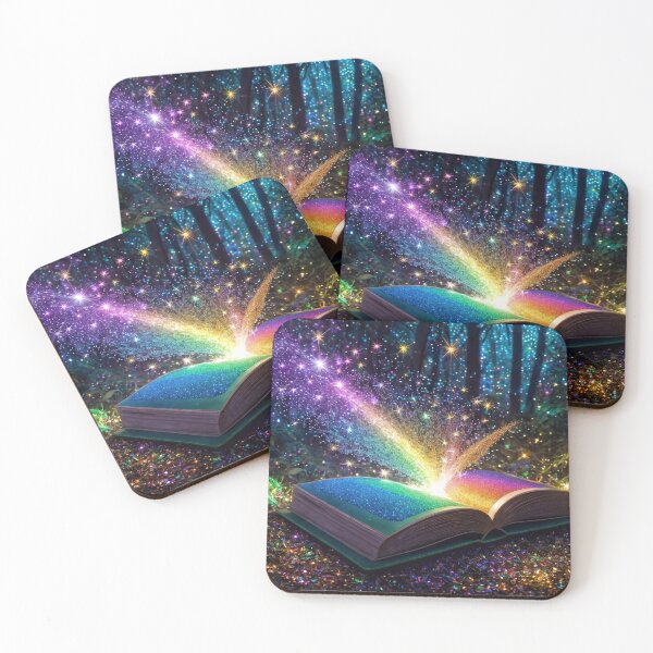 Item preview, Open book of magical fantasy spells designed and sold by M-Y-A-R-T-.