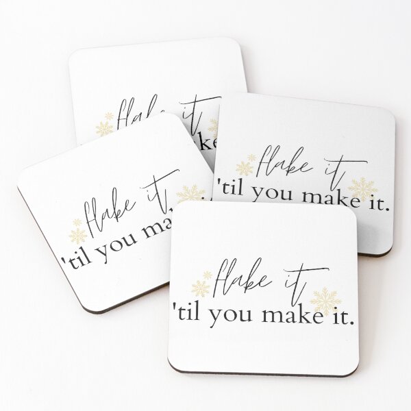 Item preview, Flake it 'til you make it. designed and sold by Freya Store.