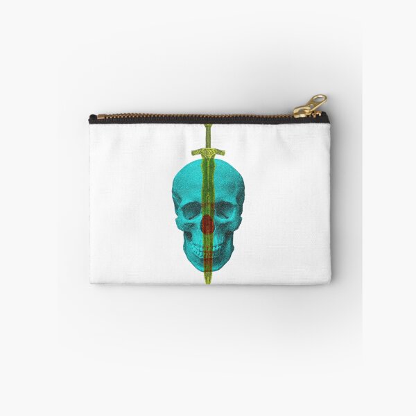Item preview, Risograph Sowrd In Skull designed and sold by Geboking.