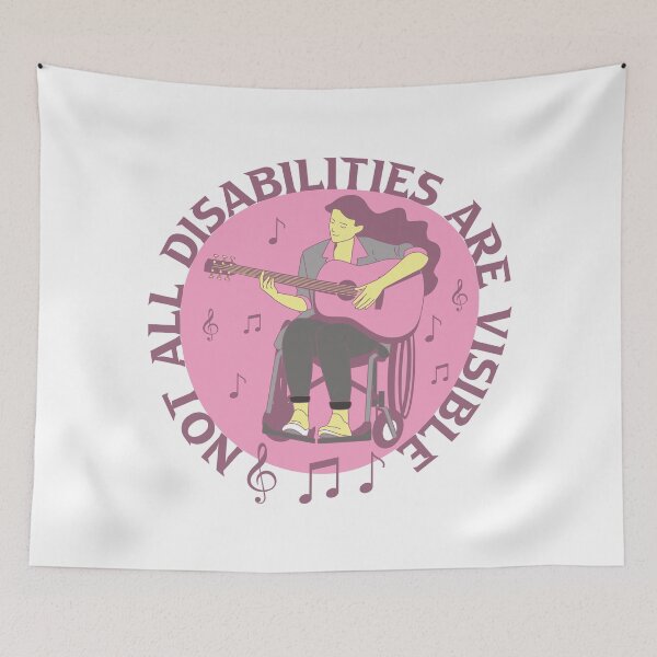 Item preview, Not All Disabilities Are Visible designed and sold by designerpriti.