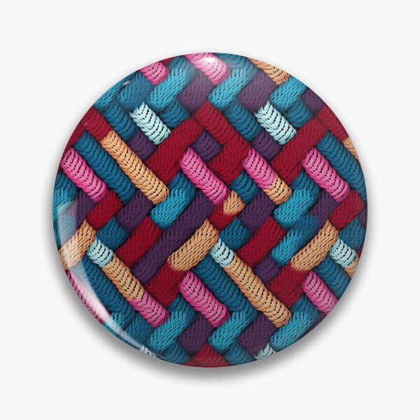 Item preview, Personalised Hand-Woven Knitted Print | Mosaic Pattern Home Decor 12  designed and sold by PaddyMcKhan.