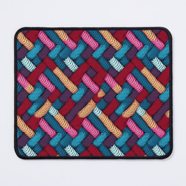 Item preview, Personalised Hand-Woven Knitted Print | Mosaic Pattern Home Decor 12  designed and sold by PaddyMcKhan.