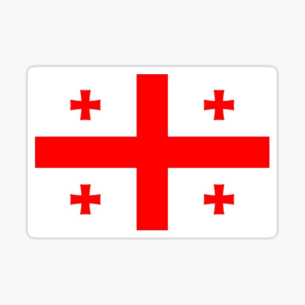 Item preview, National Flag Republic of Georgia designed and sold by Danler.