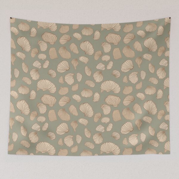 Item preview, Seashells by the seashore designed and sold by PrettyPatternss.