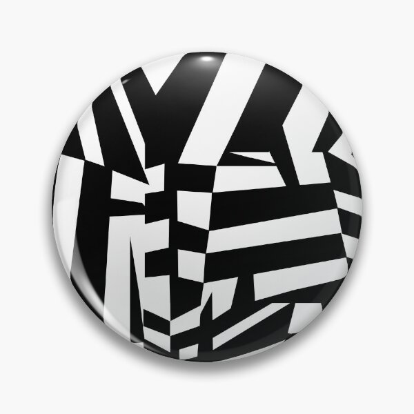 Item preview, razzle dazzle camouflage pattern black and white designed and sold by LP-agent.