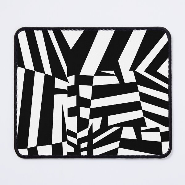 Item preview, razzle dazzle camouflage pattern black and white designed and sold by LP-agent.