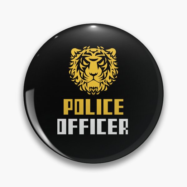 Item preview, Police Officer Design with Soldier Tiger designed and sold by PRIVARSHU.