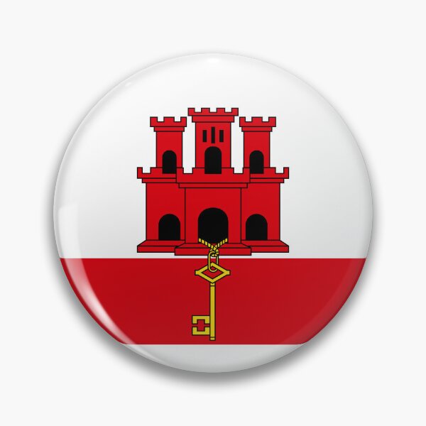 Item preview, National Flag of Gibraltar designed and sold by Danler.