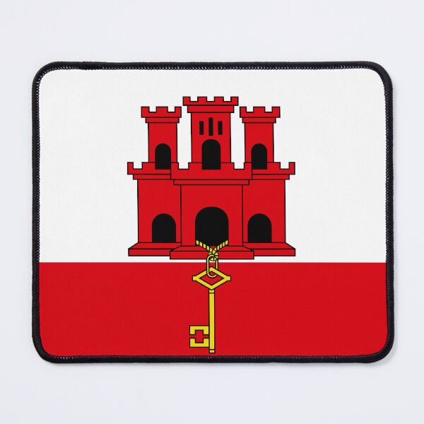 Item preview, National Flag of Gibraltar designed and sold by Danler.