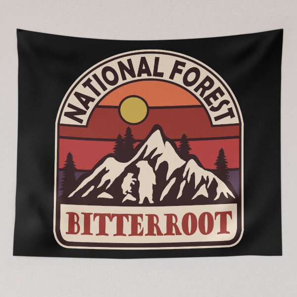 Item preview, Bitterroot National Forest designed and sold by Nature-spirit.